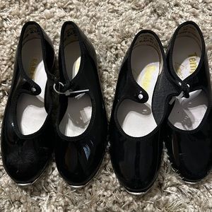 Girls tap shoes bundle Size 11 M